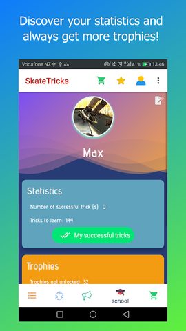 Screenshot 7: Skate Tricks : learning skate and get better !