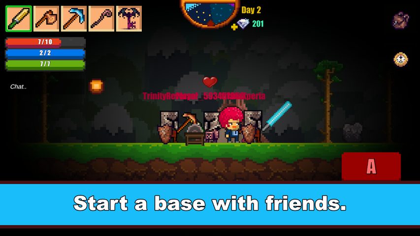 Screenshot 3: Pixel Survival Game 2