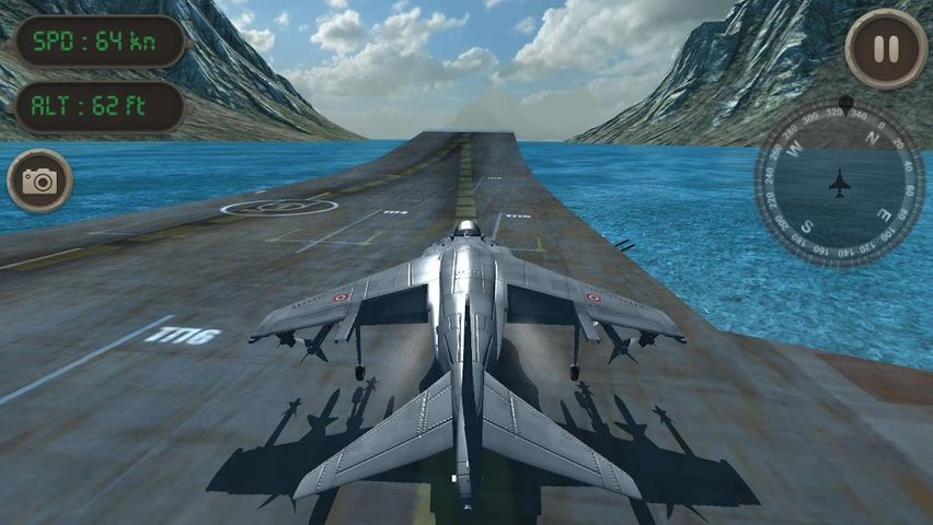 Screenshot 5: Sea Harrier Flight Simulator