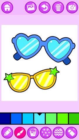 Screenshot 10: Beauty Makeup: Glitter Coloring Game for Girls