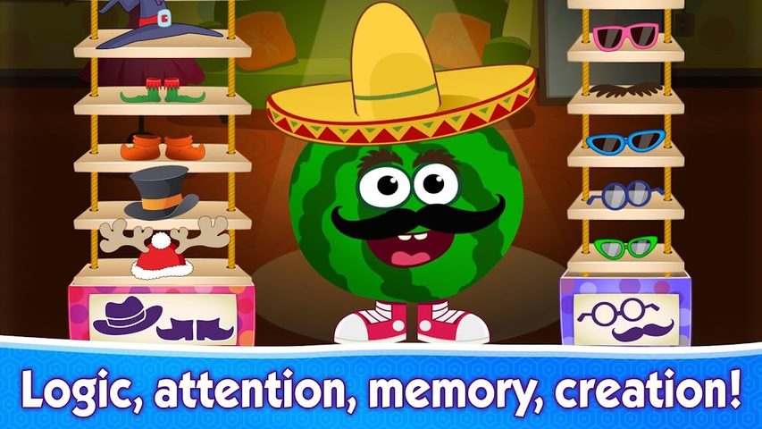 Screenshot 4: Funny Food! Educational games for kids 3 years old
