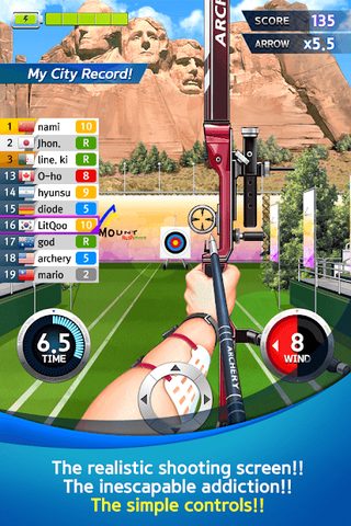 Captura 1: Copa Mundial de Tiro con Arco