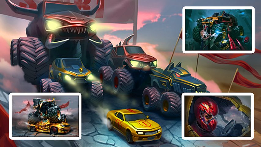 Captura 7: Gran desafío de carreras con camiones