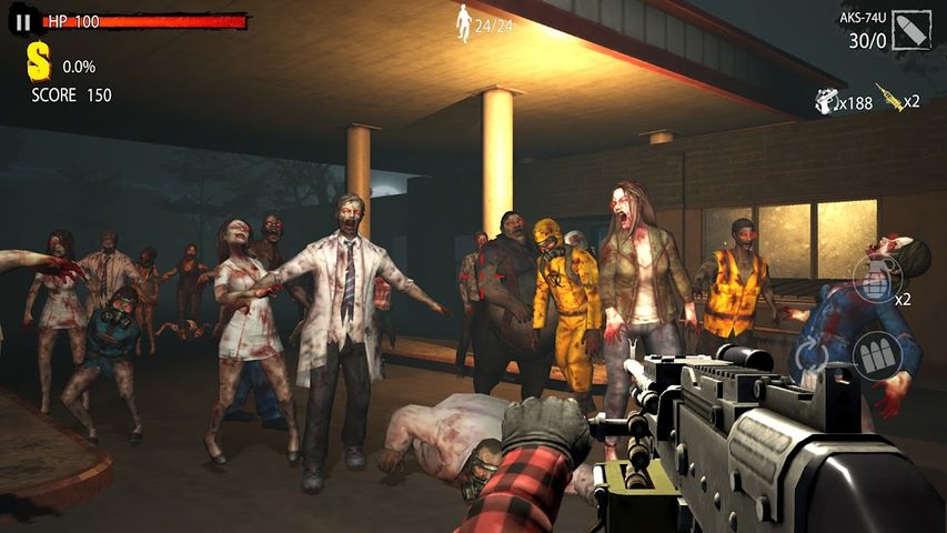 Screenshot 14: Zombie Hunter D-Day : Shooting