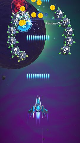 Screenshot 12: Dust Settle 3D - Galaxy Attack