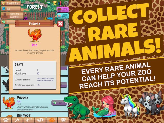 Captura 6: Gerente de zoológico Idle