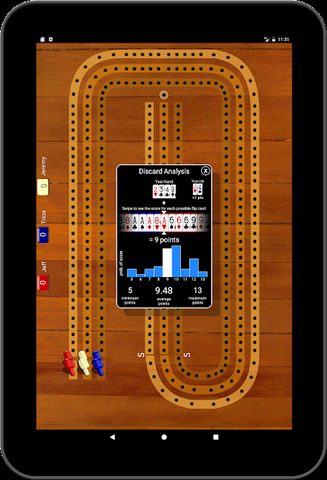 Captura 21: Marcador de Cribbage