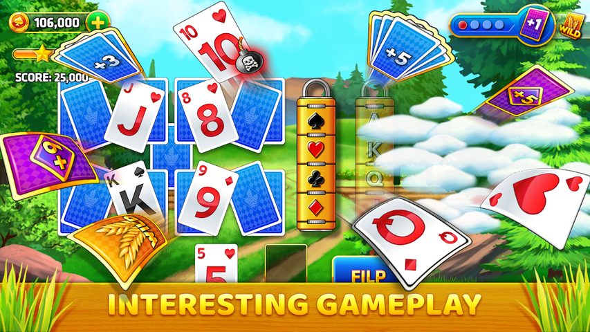 Screenshot 14: Pyramid Solitaire - Farm Trip