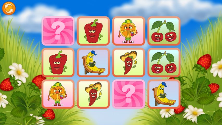 Screenshot 7: Pairs Match - Fruits