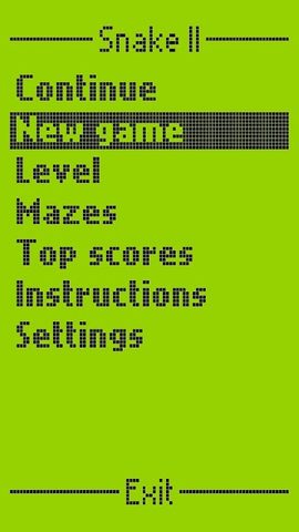Screenshot 2: Snake II