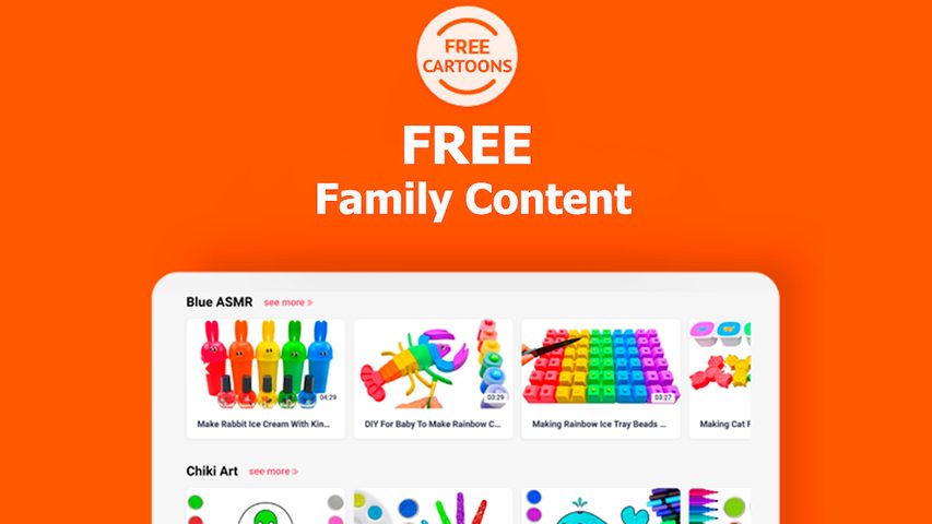 Captura 10: Dibujos Animados y Videos Familiares