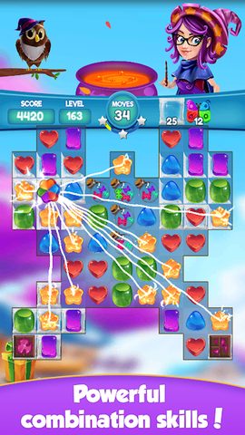 Screenshot 4: Jelly Witch: Match 3 Pop Candy