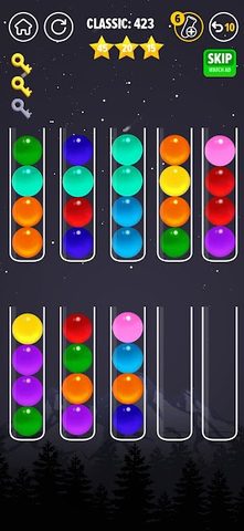 Captura 4: Rompecabezas de clasificación de colores