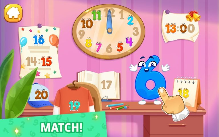 Captura 7: Numbers for kids - learn to count 123 games!