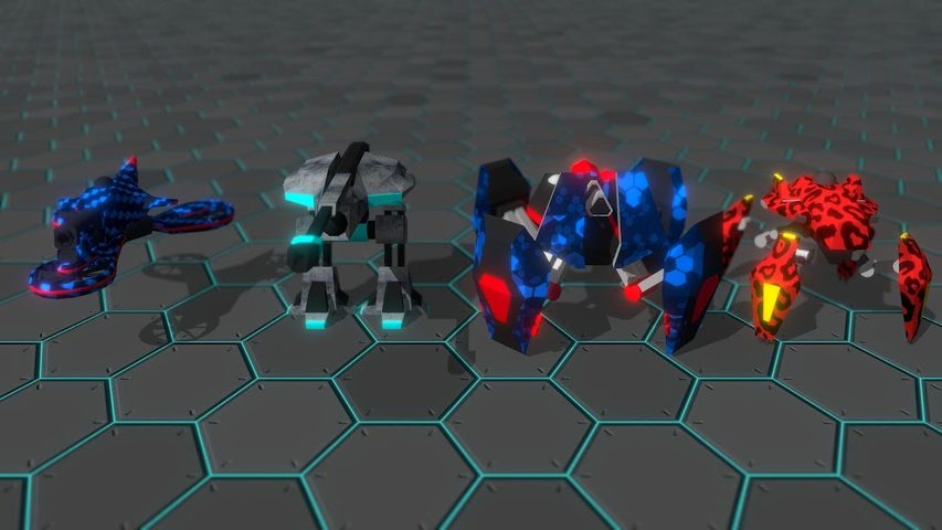 Captura 24: Arena de combate con inteligencia artificial