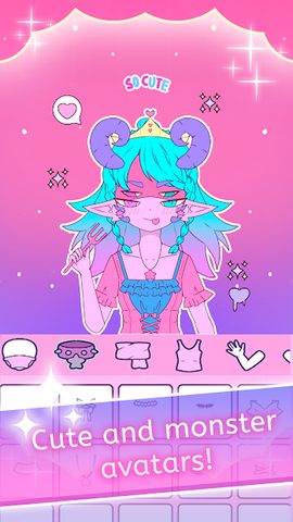 Screenshot 4: Roxie Girl avatar maker game