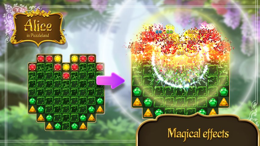 Captura 3: Aventura mágica de Alice con caramelos