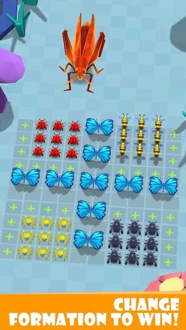 Screenshot 2: Clash of Bugs:Epic Animal Game