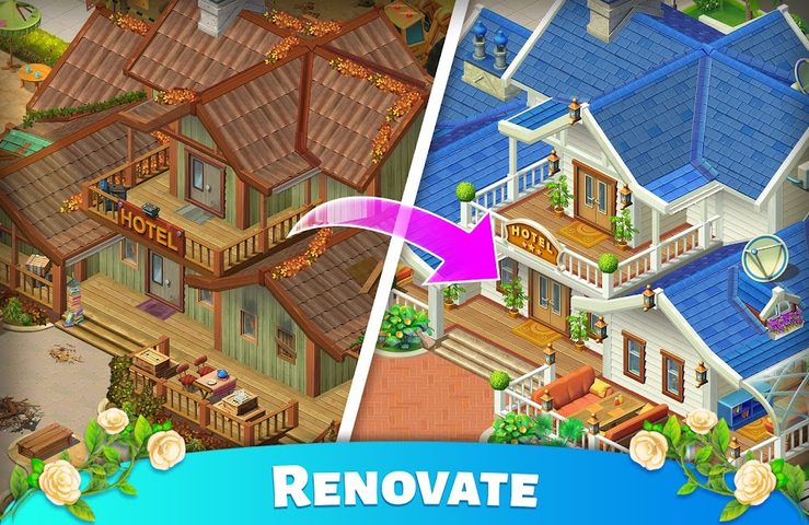 Screenshot 1: Resort Hotel: Bay Story