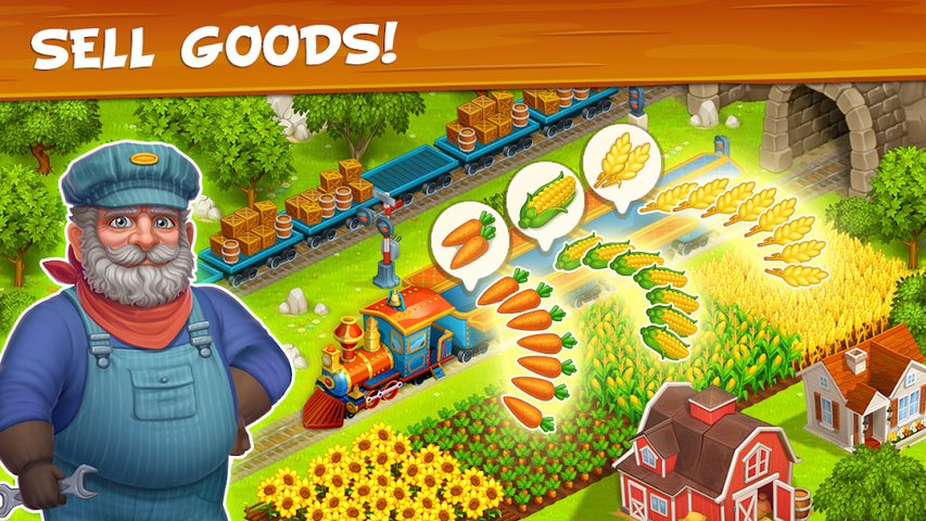 Screenshot 23: Farm Town Village Build Story