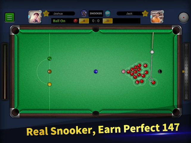 Скриншот 20: Реалистичный вызов в 2D бильярде