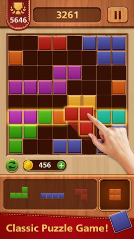 Screenshot 1: Block Master - Wood Block & Cl