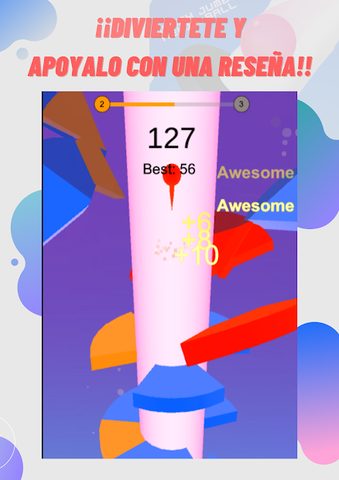 Screenshot 11: Jumpy Jumbo Helix Ball | Drop And Destroy