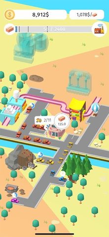 Captura 4: Juego de fábrica de magnate en espera