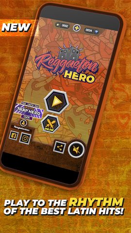 Screenshot 1: Reggaeton Guitar Hero - Rhythm Music Game