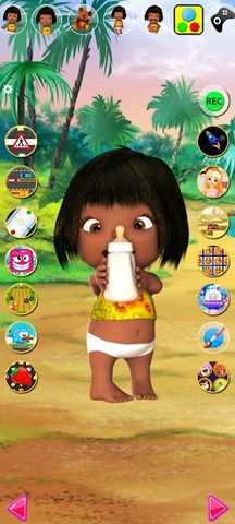 Screenshot 2: Talking Emily Baby Girl Games