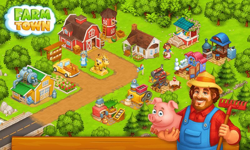 Screenshot 14: Farm Town Village Build Story