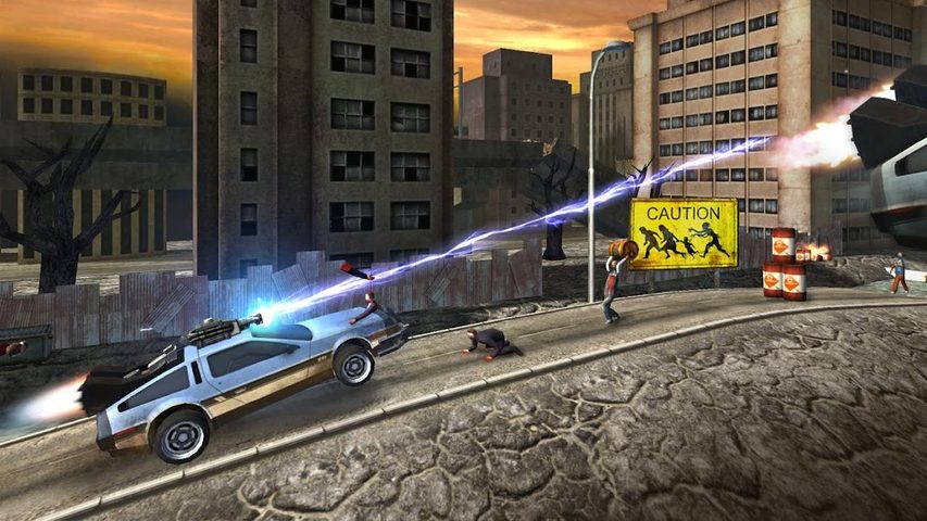 Screenshot 1: Zombie Derby 2