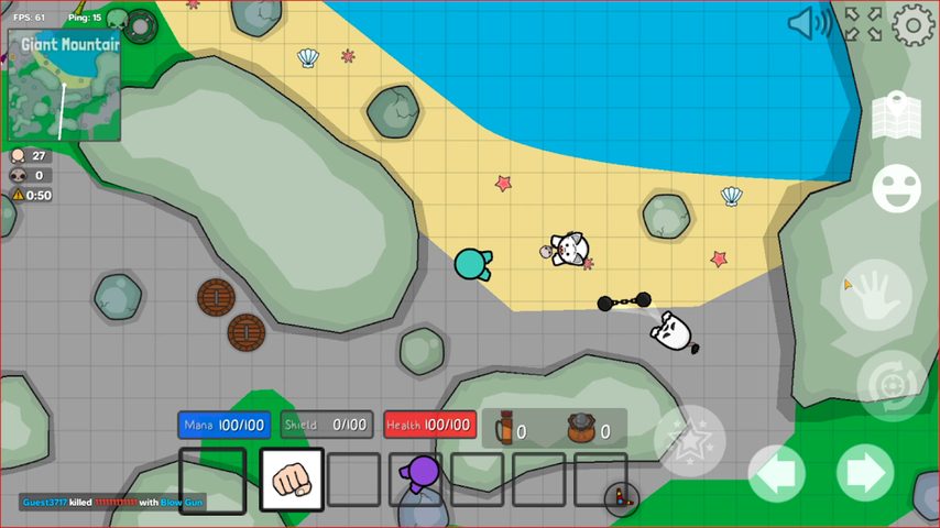 Screenshot 6: Thelast.io - 2D Battle Royale