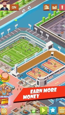 Screenshot 3: Sim Sports City - Tycoon Game