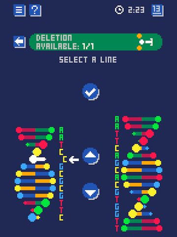 Screenshot 16: DNA Mutations Puzzles