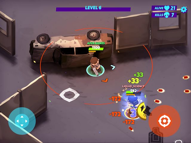Captura 11: Batalla de Guerreros en Miniatura