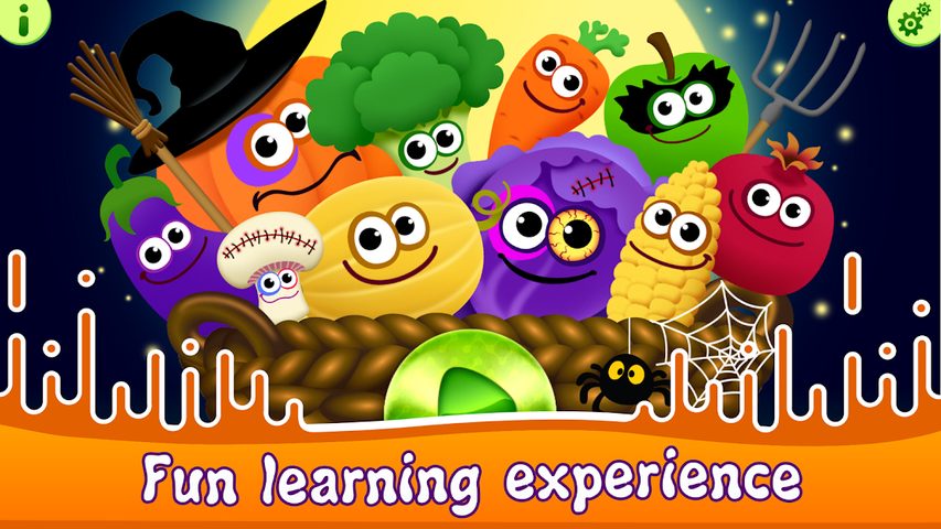 Скриншот 1: Смешные продукты! Обучающие игры для малышей