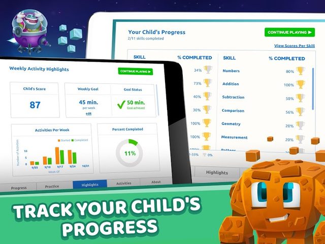 Скриншот 18: Matific Galaxy - Математические игры для первоклассников
