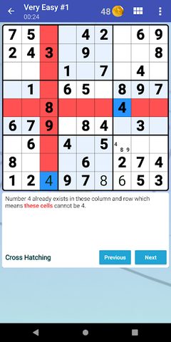 Captura 2: Juego clásico de rompecabezas Sudoku