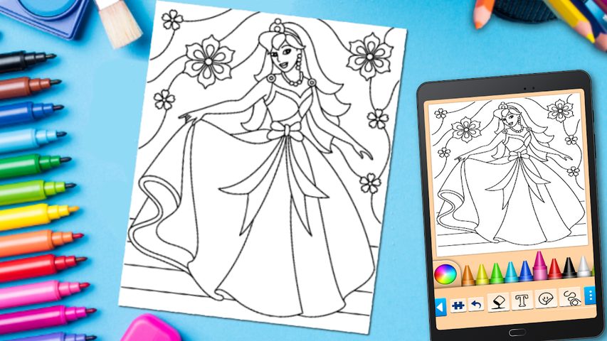 Screenshot 20: Coloring for girls and women