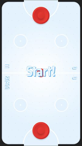 Captura 1: Air Hockey Clásico