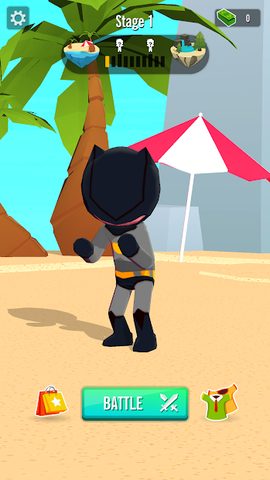 Captura 2: Guerrero stickman 3D supremo
