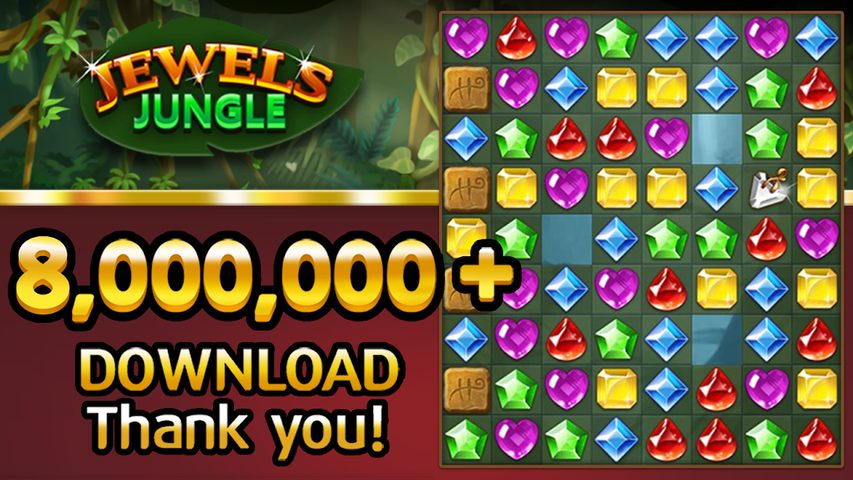Screenshot 17: Jewels Jungle : Match 3 Puzzle