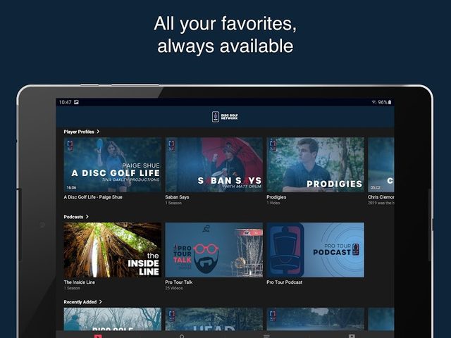 Screenshot 8: Disc Golf Network