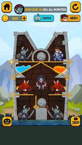 Captura 7: Rescate del Héroe: Tira del Pasador