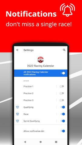 Captura 17: Calendario y Clasificación Fórmula 1 2022