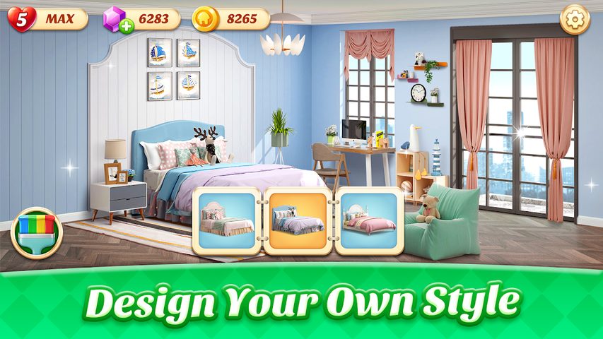 Captura 7: Desafío de decoración: diseña hogares de sueños