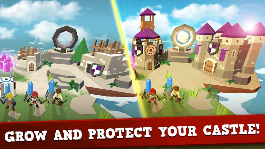 Screenshot 3: Castle Epic Defender: Fantasy Monster Grow World