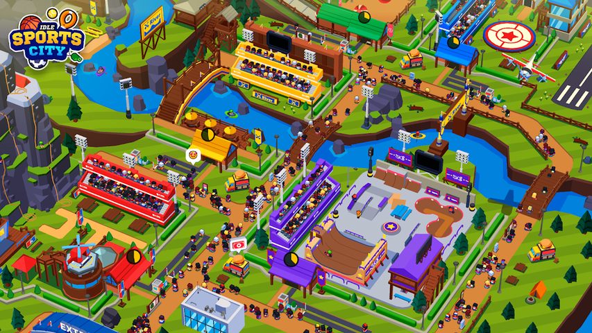 Captura 16: Magnate de la ciudad deportiva: Juego de espera