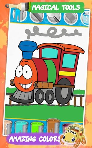 Screenshot 8: Cars Coloring Book Sparkles